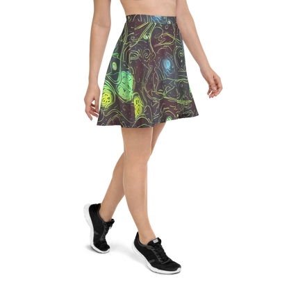 Skater Skirt - Starfield Scrolls