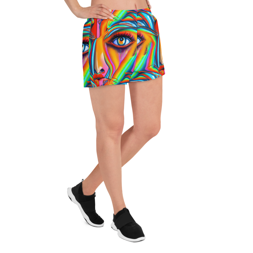 Women’s Athletic Shorts - Kaleidovisions