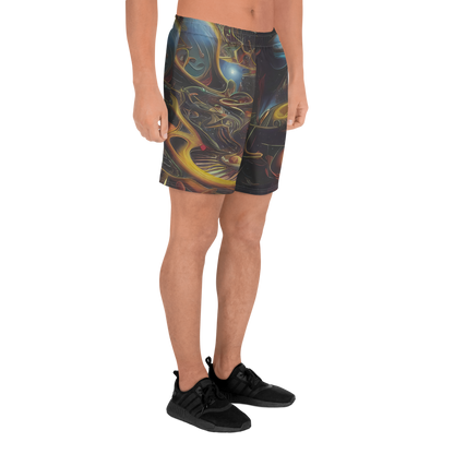 Men's Athletic Shorts - Galactic Swirl