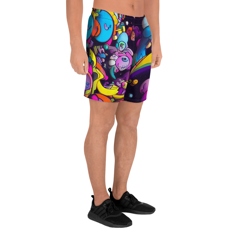 Men's Athletic Shorts - Galactic Playground