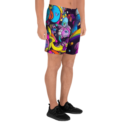 Men's Athletic Shorts - Galactic Playground