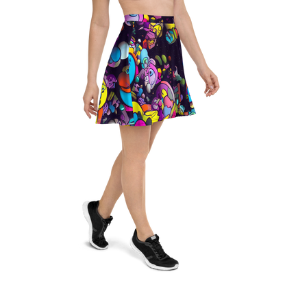 Skater Skirt - Galactic Playground