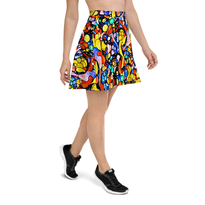 Skater Skirt - Supernova Symphony