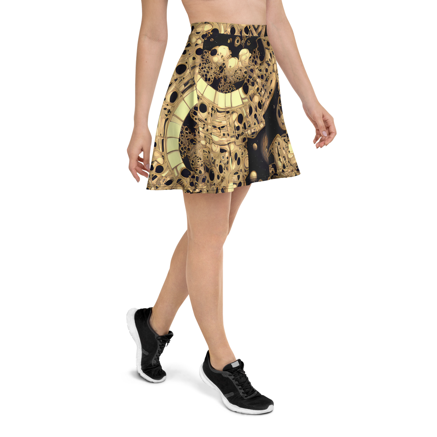 Skater Skirt - Baroque Orbit