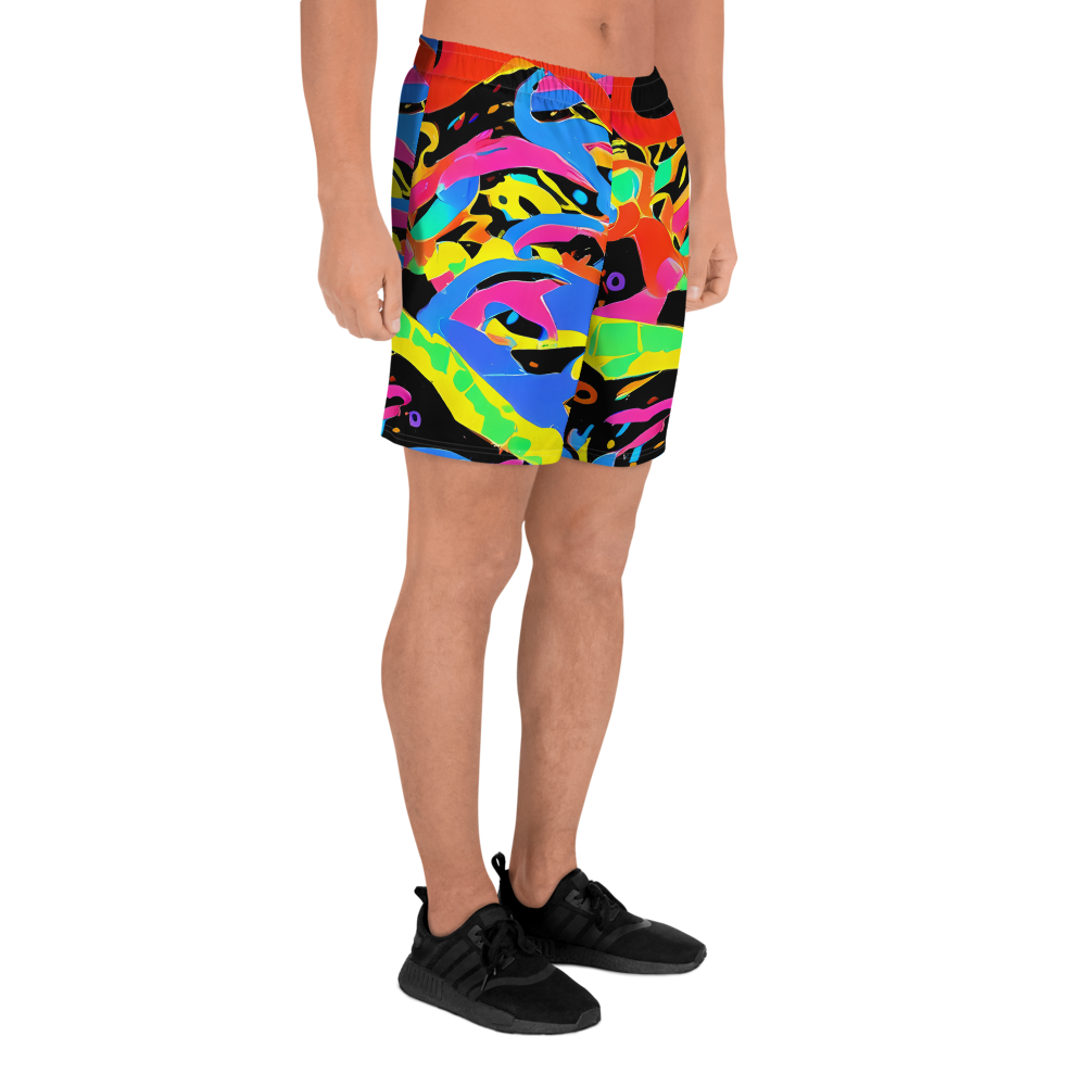 Men's Athletic Shorts - Orbit Opus