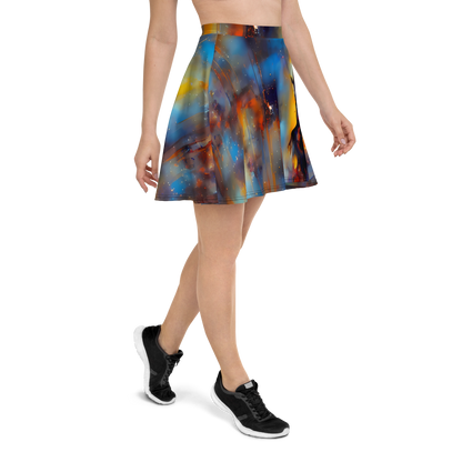 Skater Skirt - Cobalt Vogue