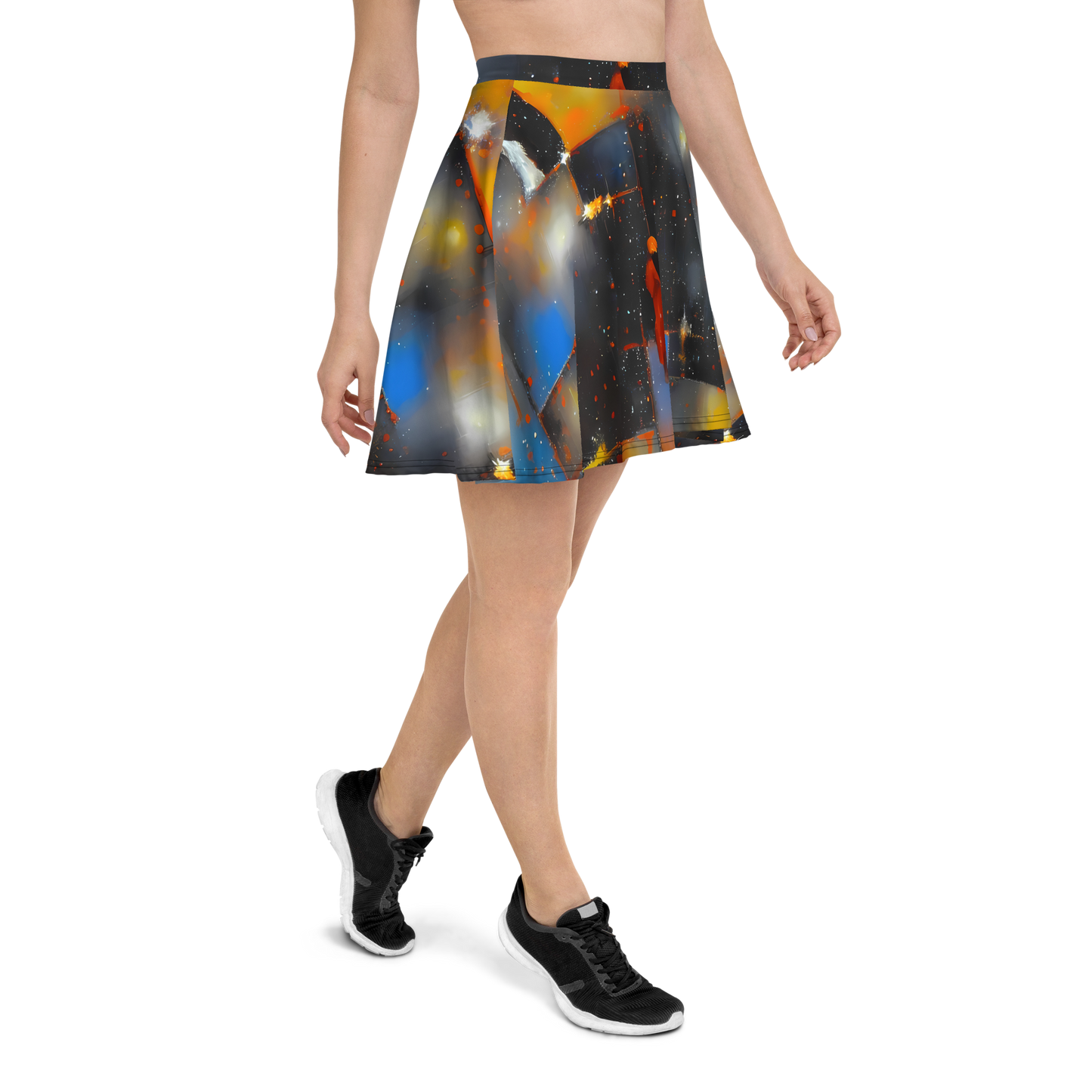 Skater Skirt - Monet's Matrix