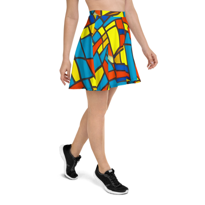 Skater Skirt - Mondrian Mesh