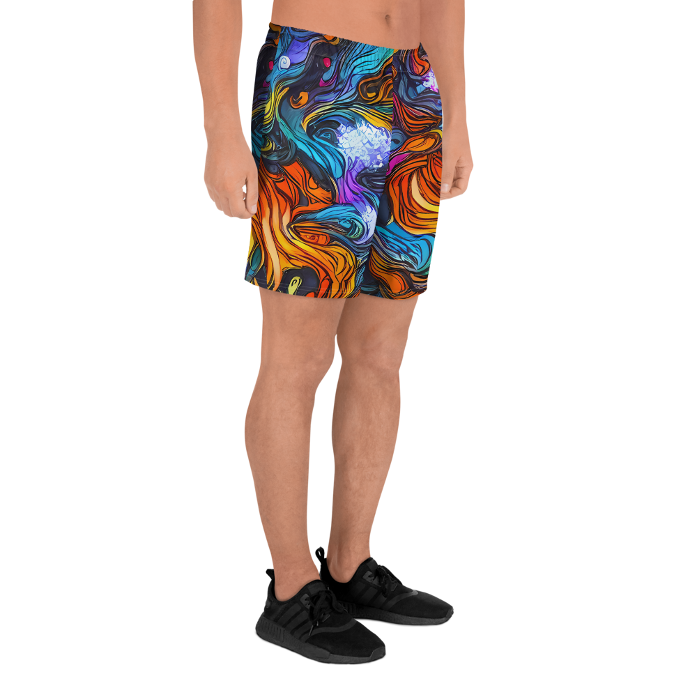 Men's Athletic Shorts - Guiard's Whirl