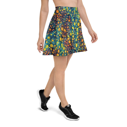 Skater Skirt - Starry Orbits