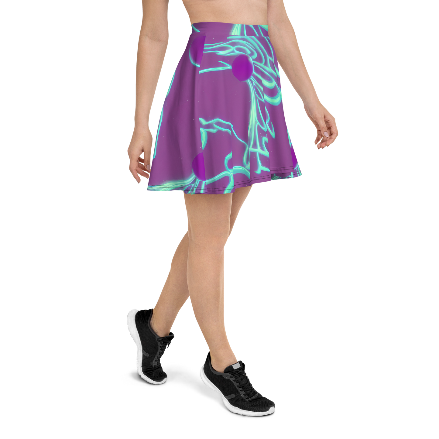 Skater Skirt - Neon Drift