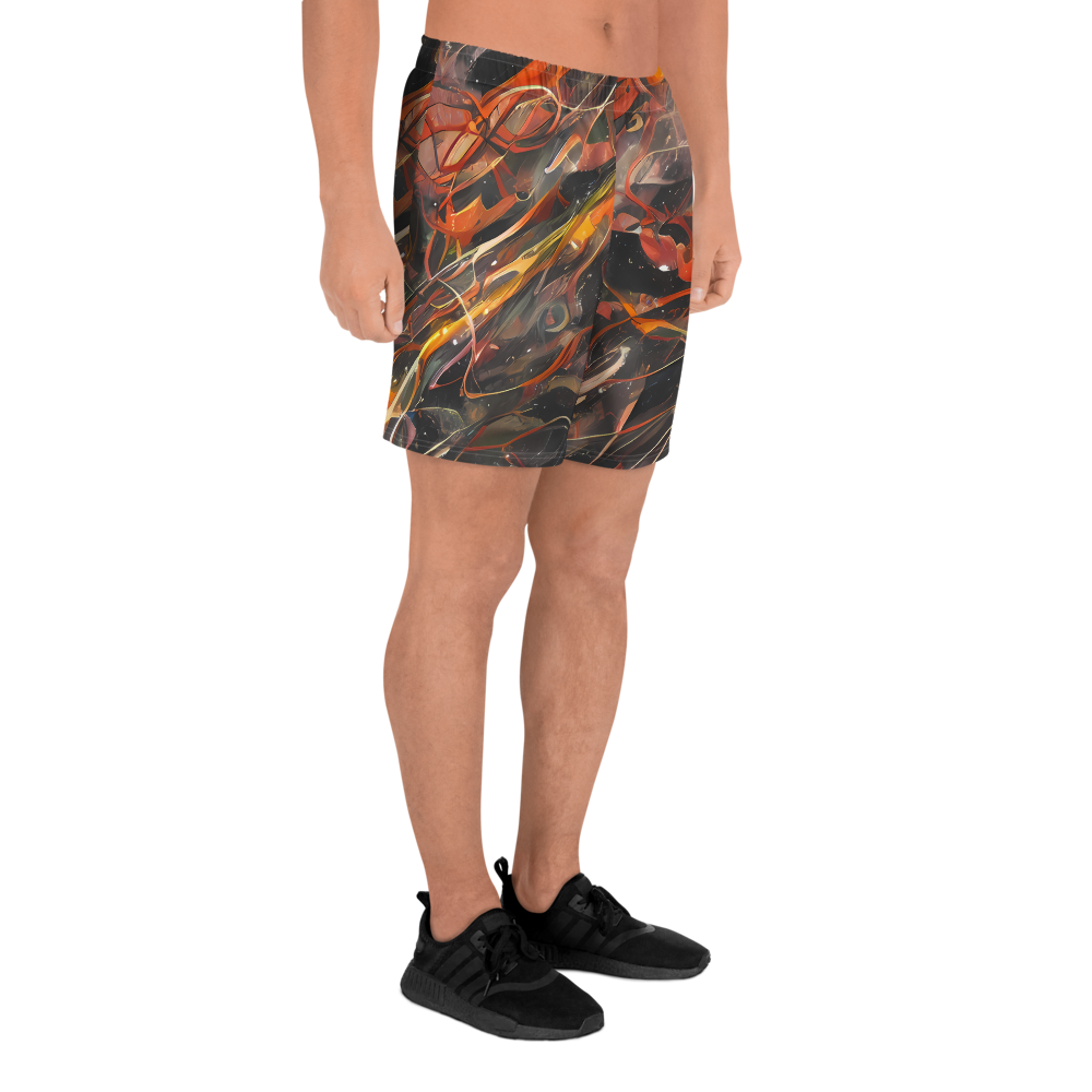 Men's Athletic Shorts - Temporal Vortex