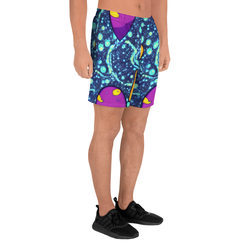 Men's Athletic Shorts - Cosmic Siblings