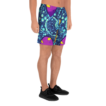 Men's Athletic Shorts - Cosmic Siblings