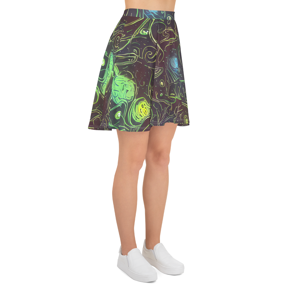 Skater Skirt - Starfield Scrolls