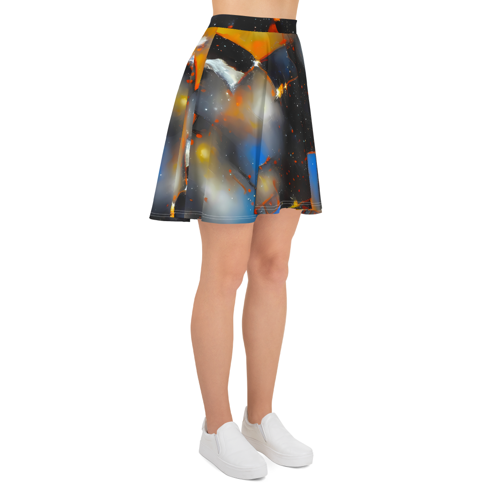 Skater Skirt - Monet's Matrix