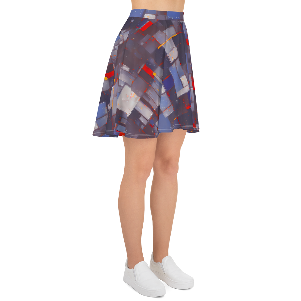 Skater Skirt - Cubist Rhythm