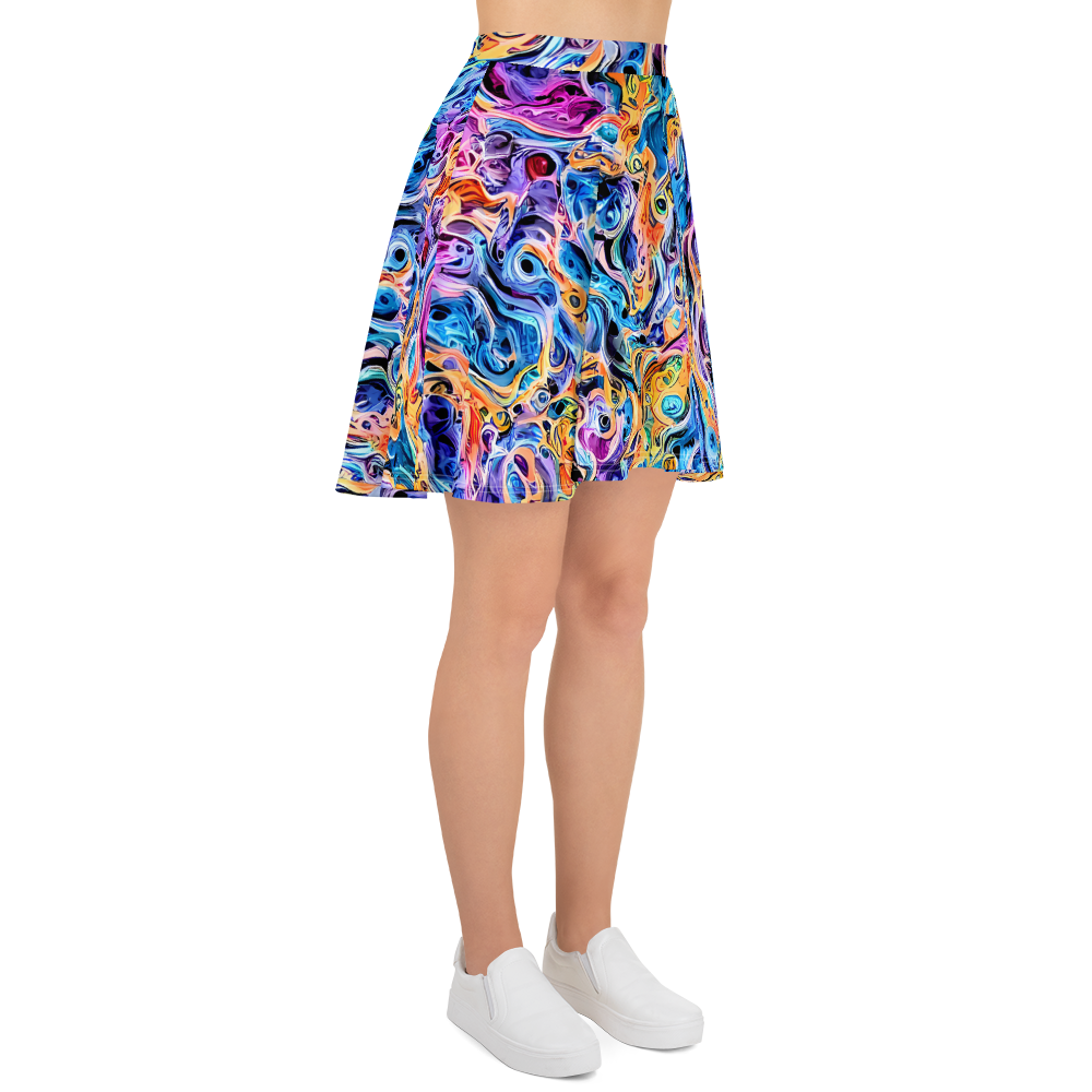 Skater Skirt - Rococo Vortex