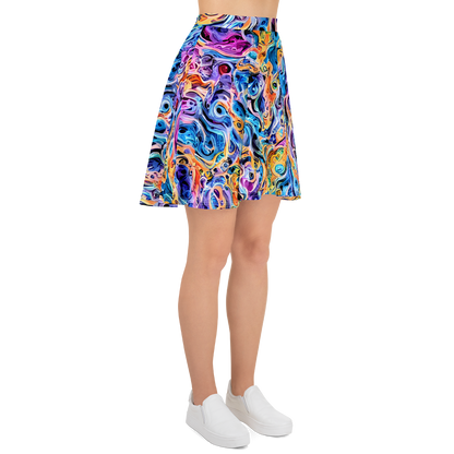 Skater Skirt - Rococo Vortex