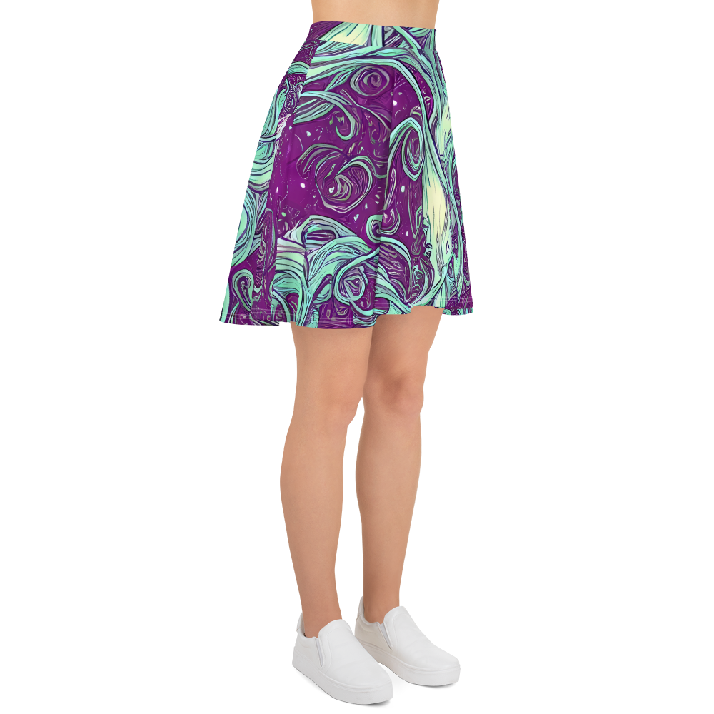 Skater Skirt - Temple Swirls