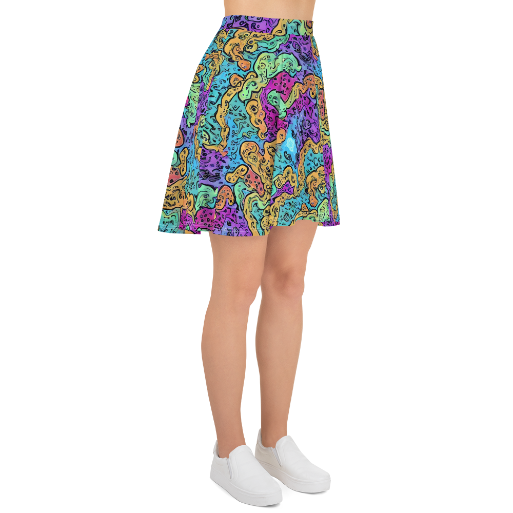 Skater Skirt - Intergalactic Graffiti