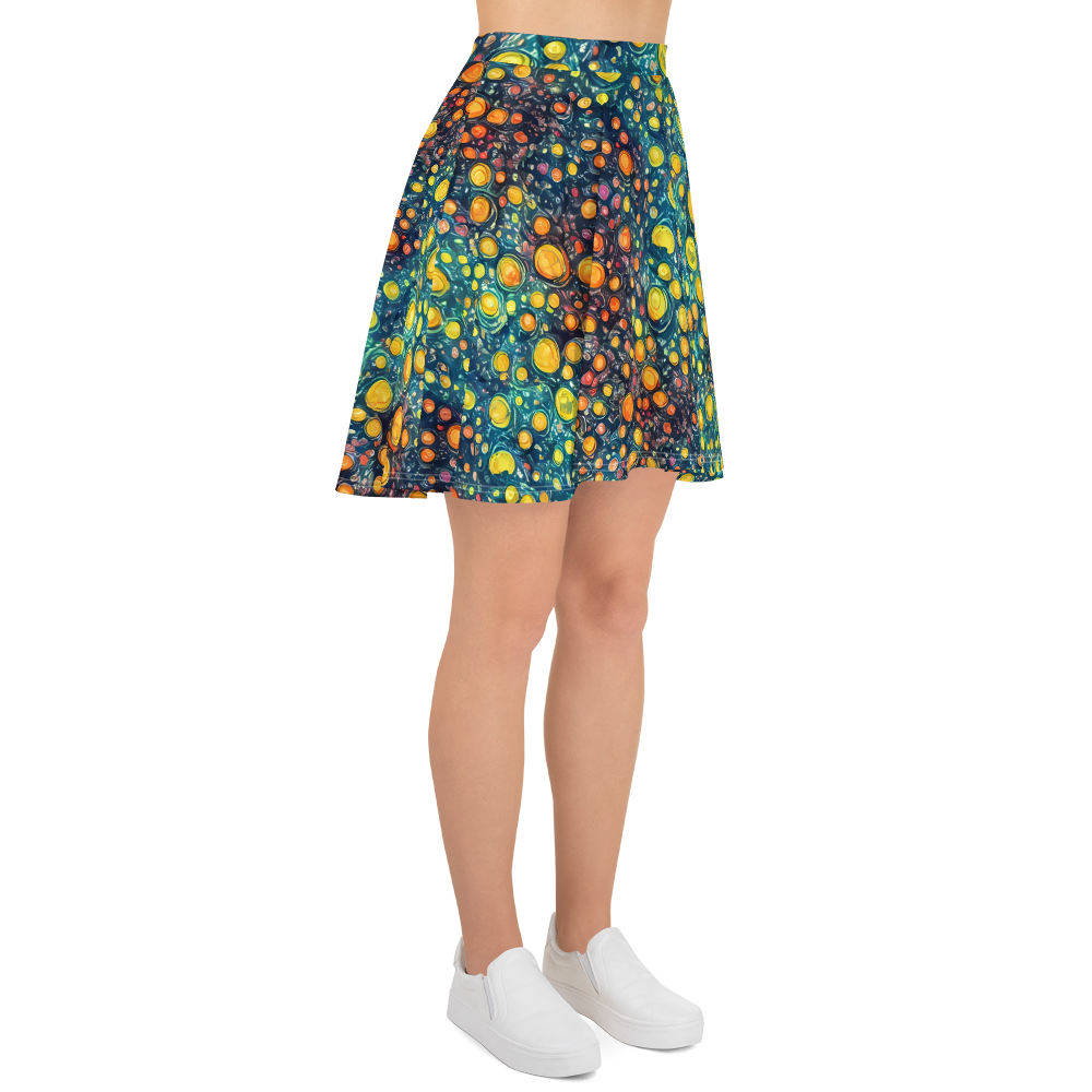 Skater Skirt - Starry Orbits