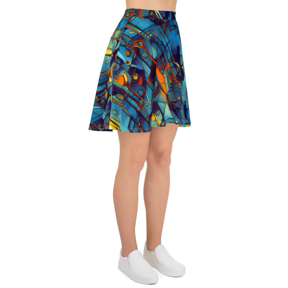 Skater Skirt - Abstract Eddy