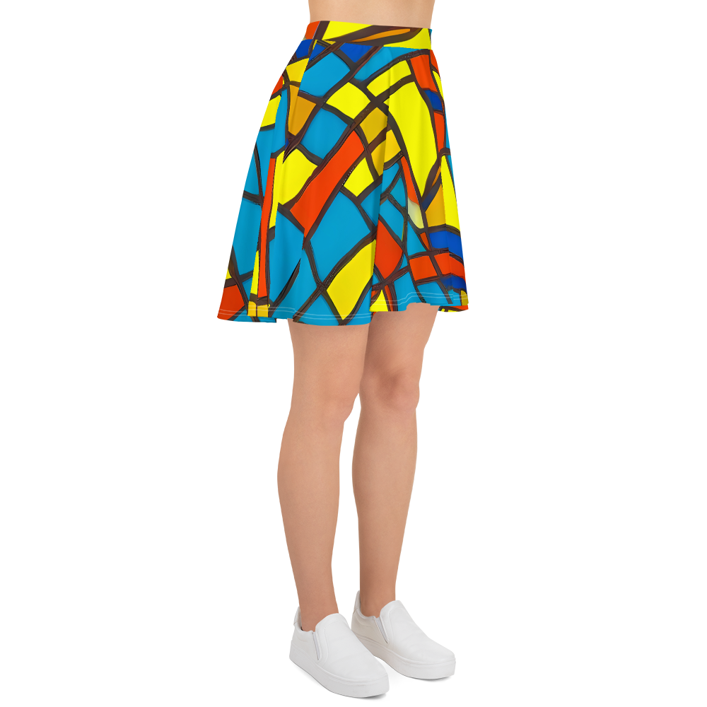 Skater Skirt - Mondrian Mesh