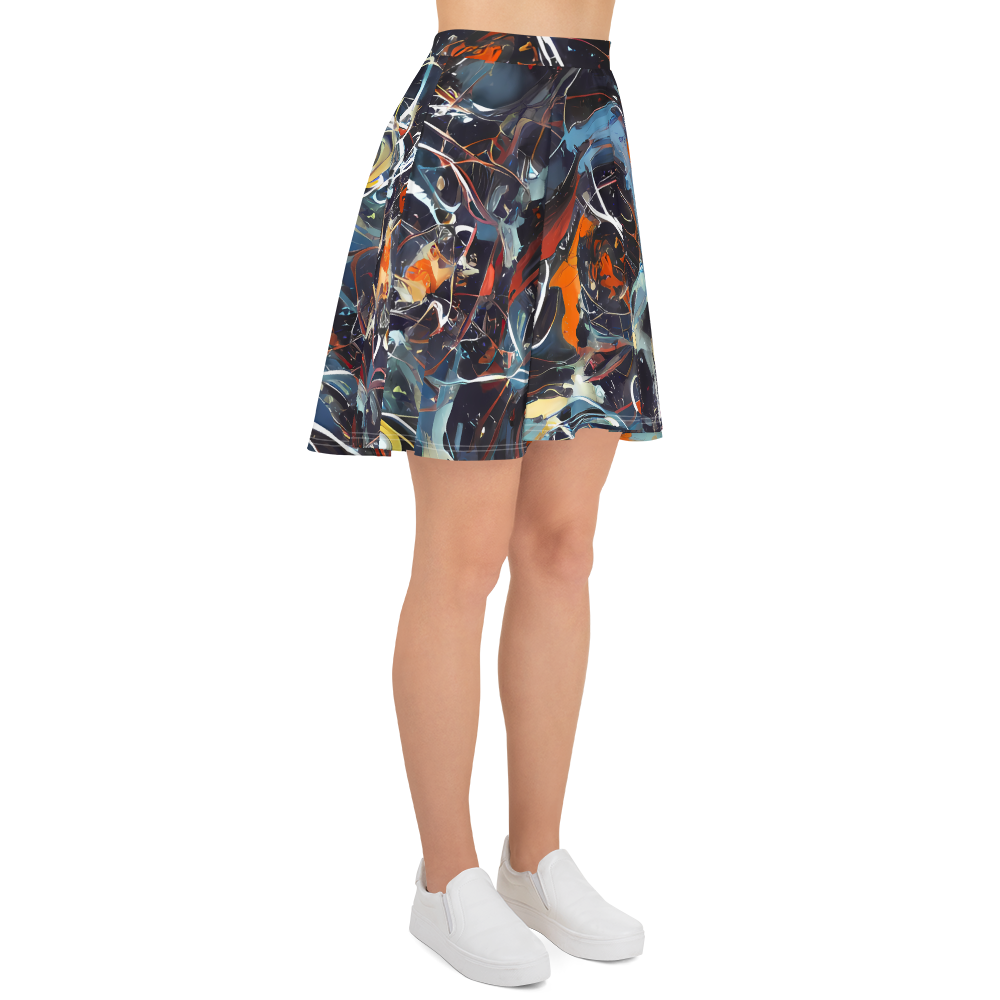 Skater Skirt - Neo-Splash Labyrinth