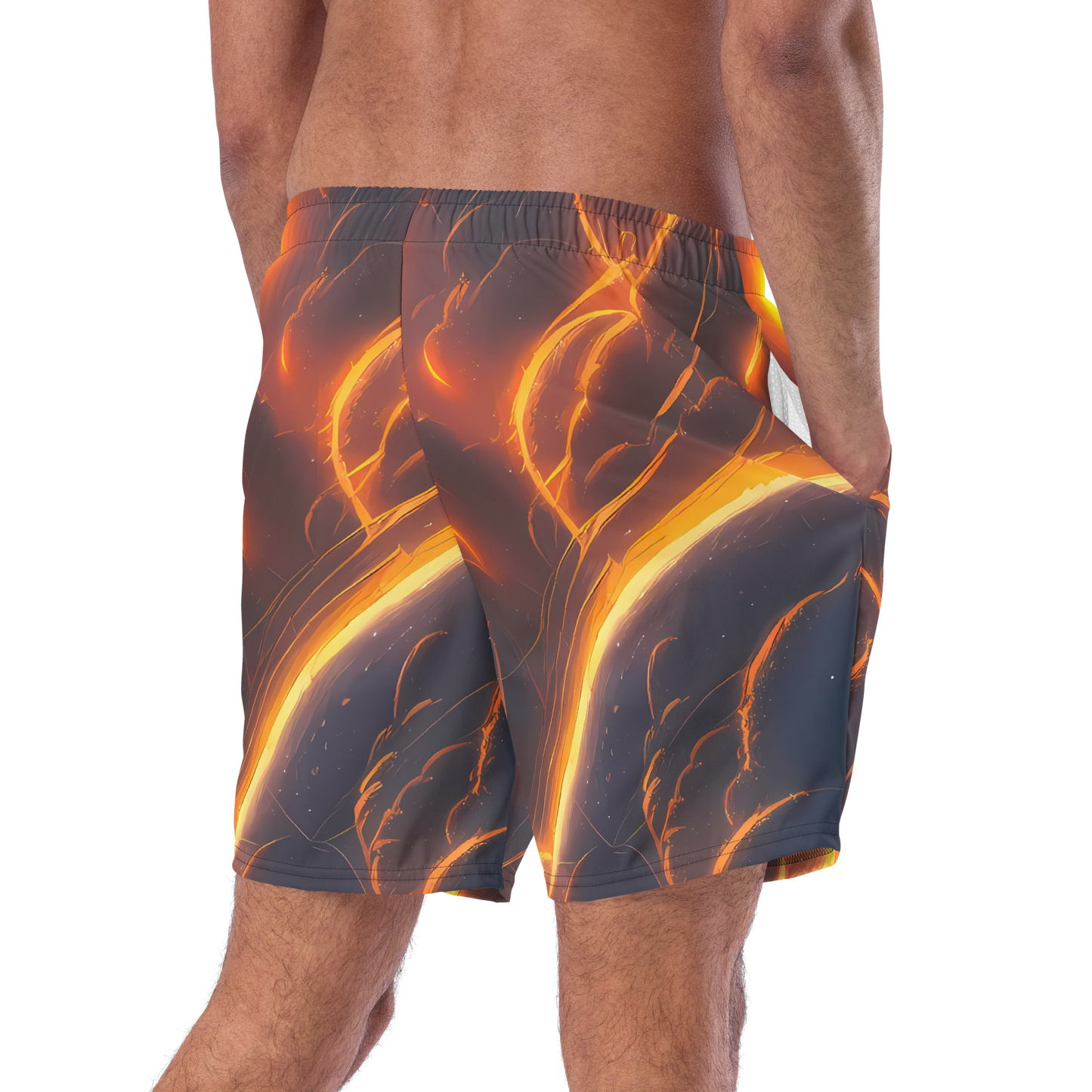 Swim Trunks - Inferno Spirals