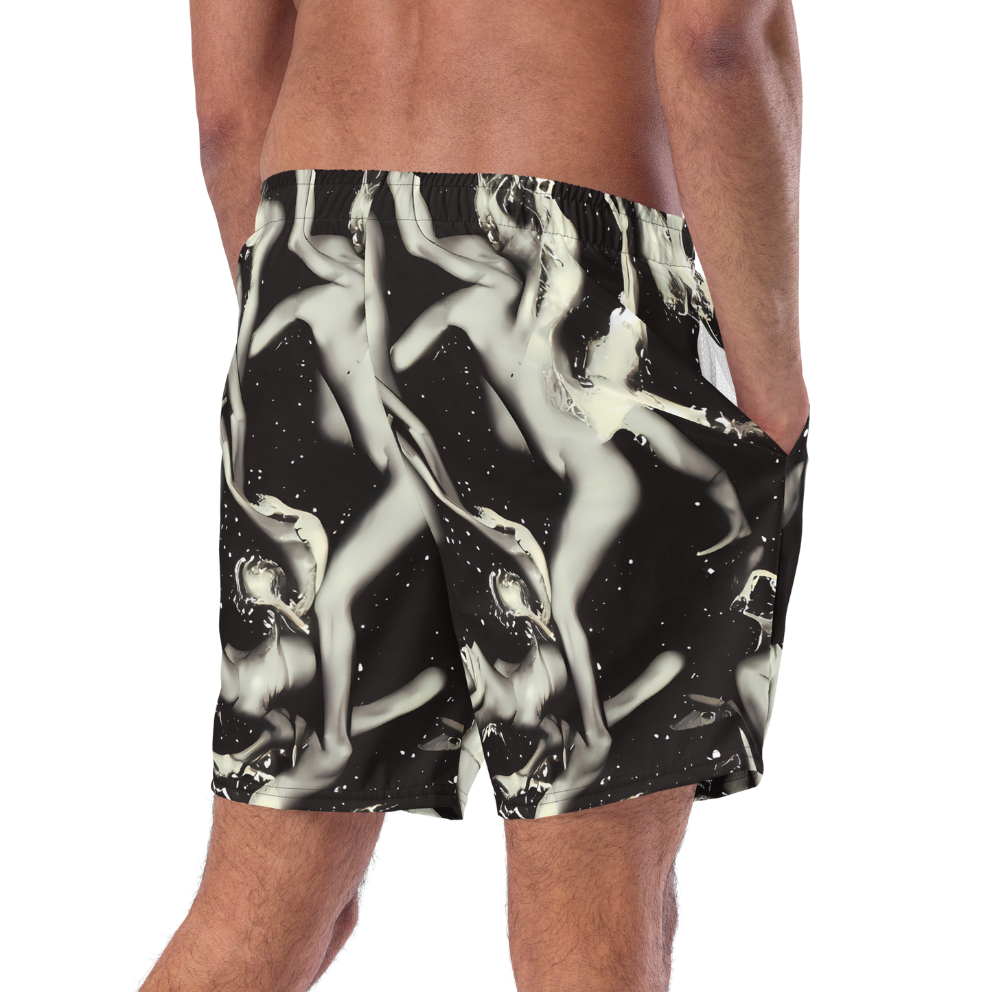 Swim Trunks - Newton's Silhouette