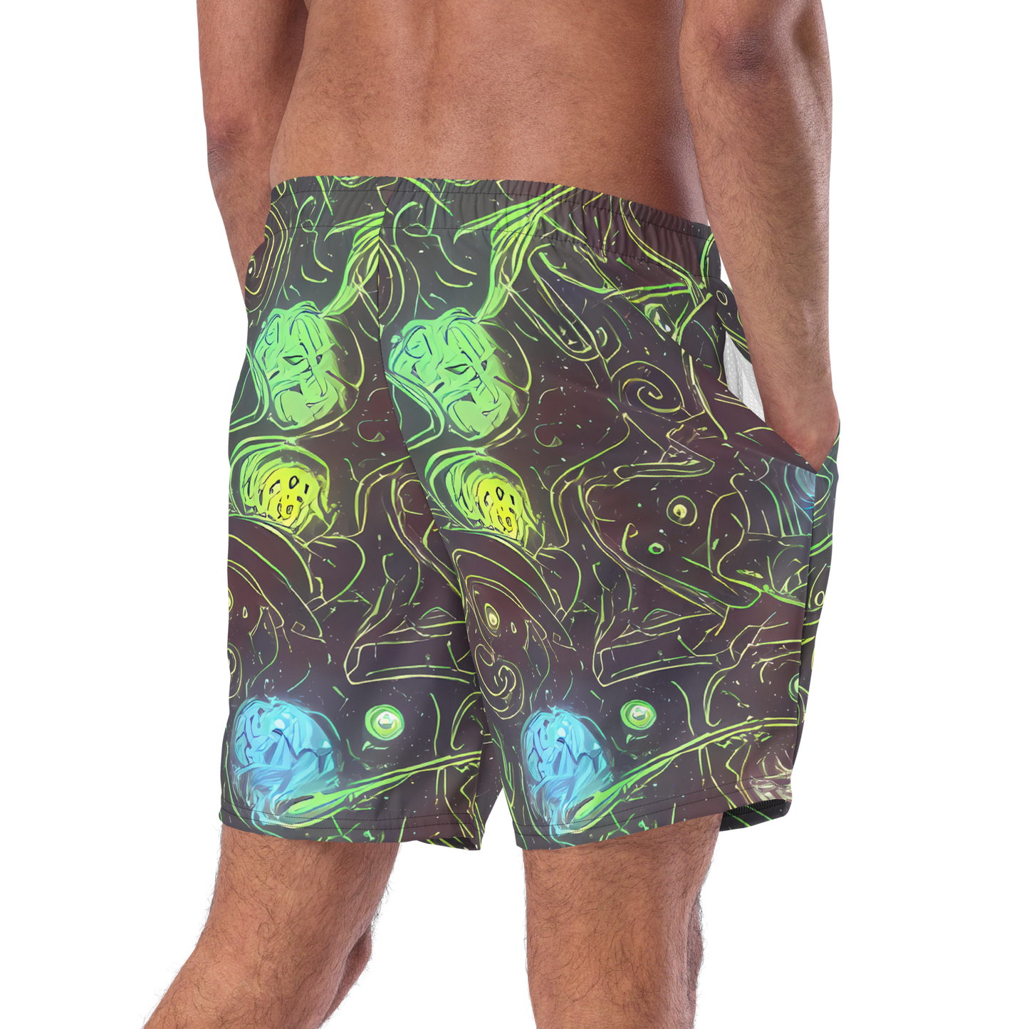 Swim Trunks - Starfield Scrolls