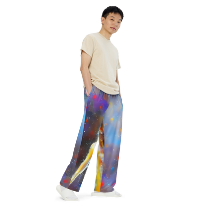 Wide-Leg Pants - Impressionist Drift