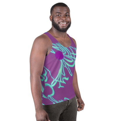 Men's Tank Top - Neon Drift