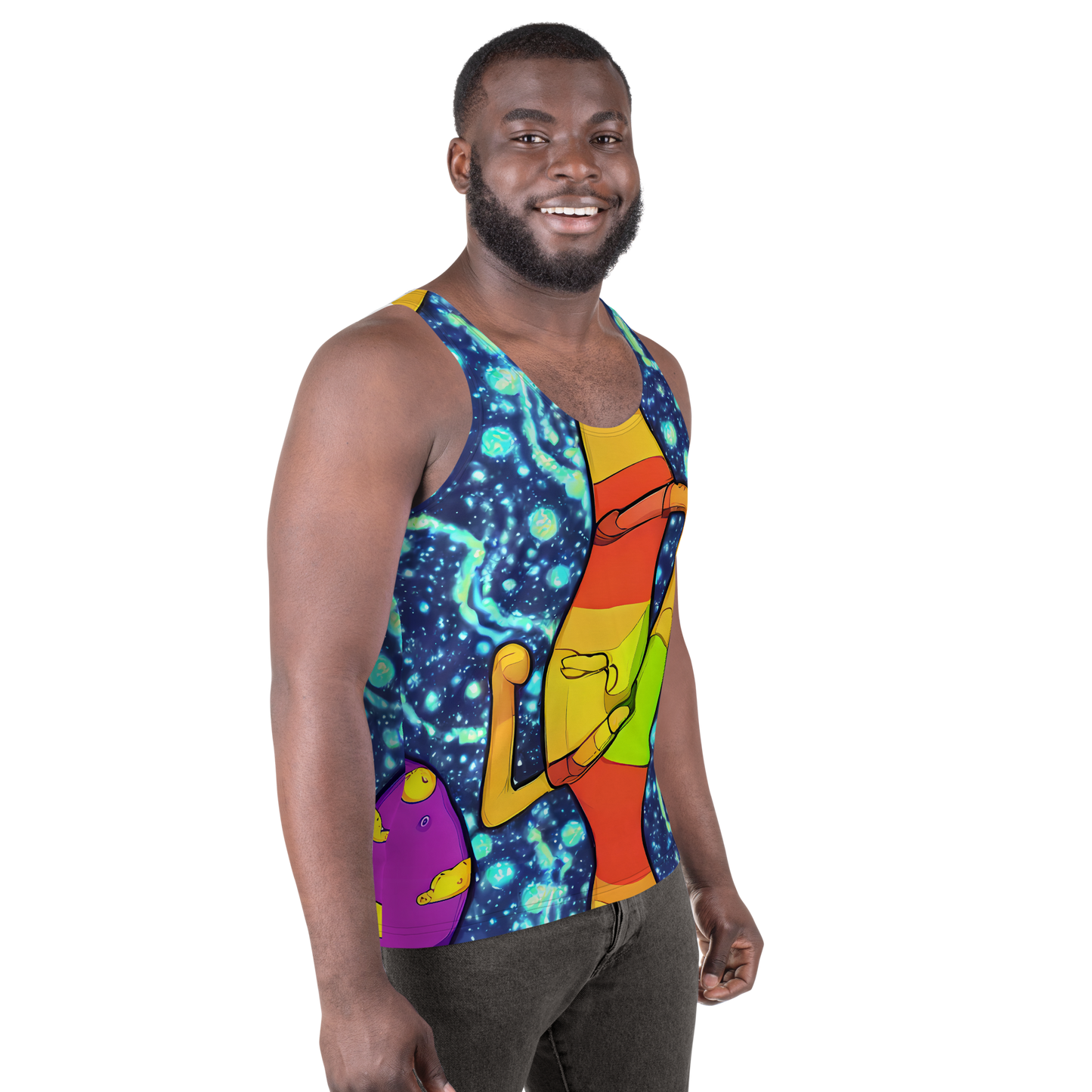 Men's Tank Top - Cosmic Siblings