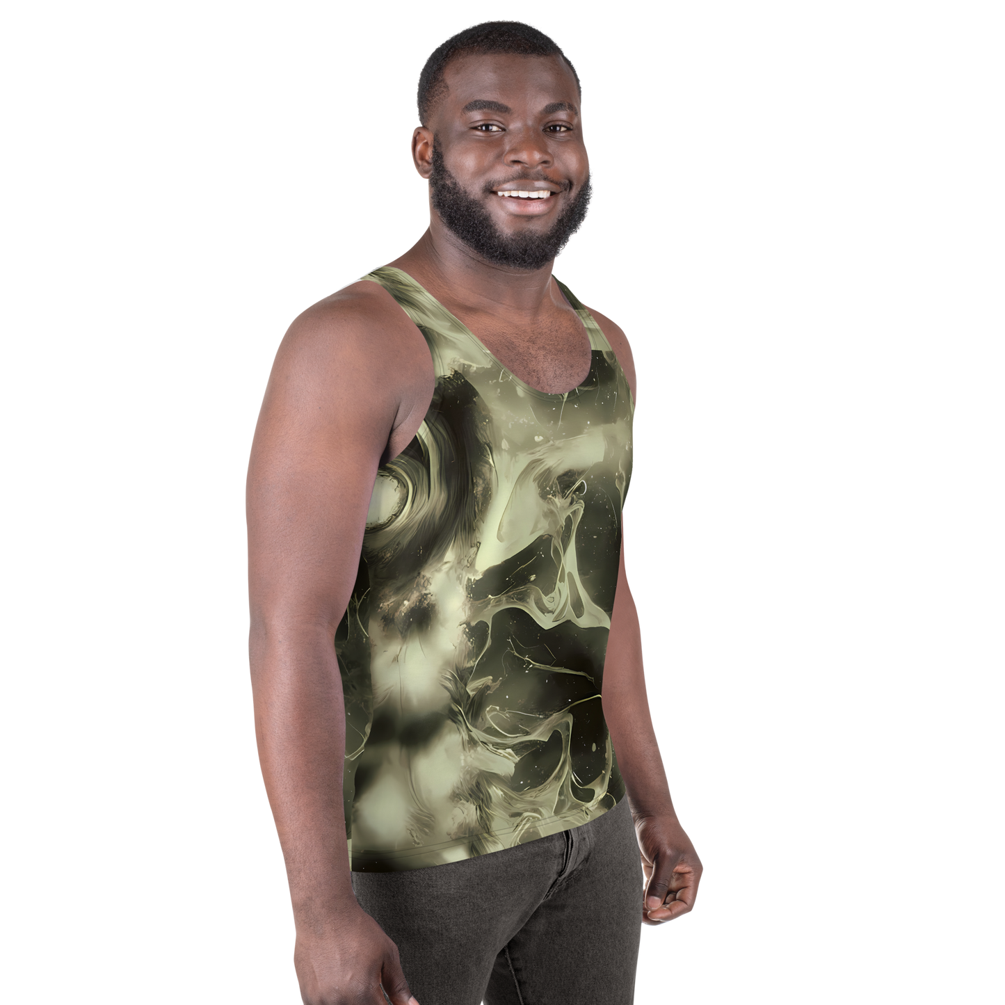 Men's Tank Top - Biomech Whirl