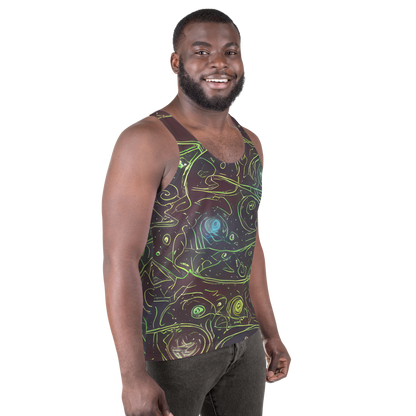 Men's Tank Top - Starfield Scrolls
