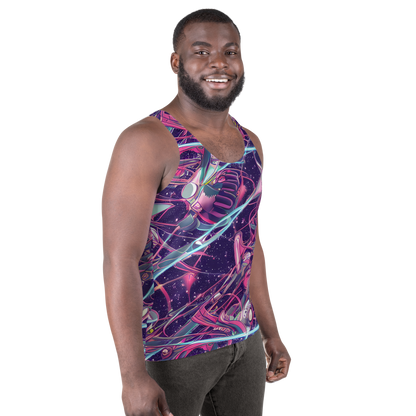 Men's Tank Top - Neo-Tokyo Twirl
