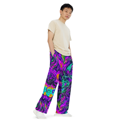 Wide-Leg Pants - Vortex Dream