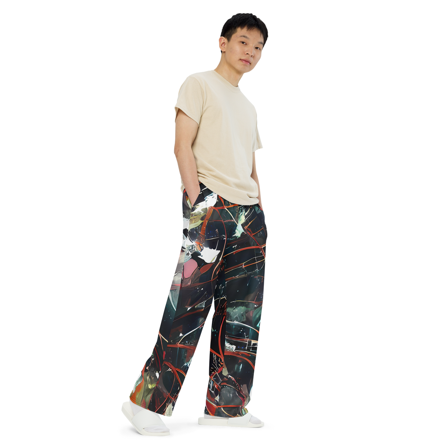 Wide-Leg Pants - Chaos Canvas