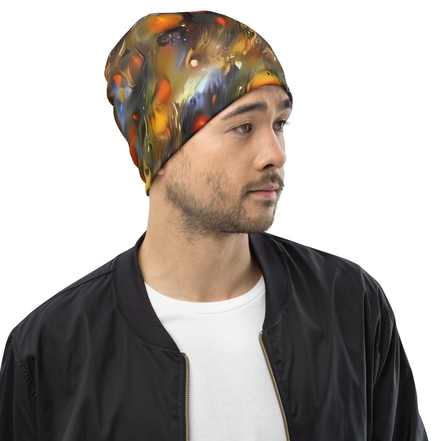 Beanie - Brushstroke Blaze