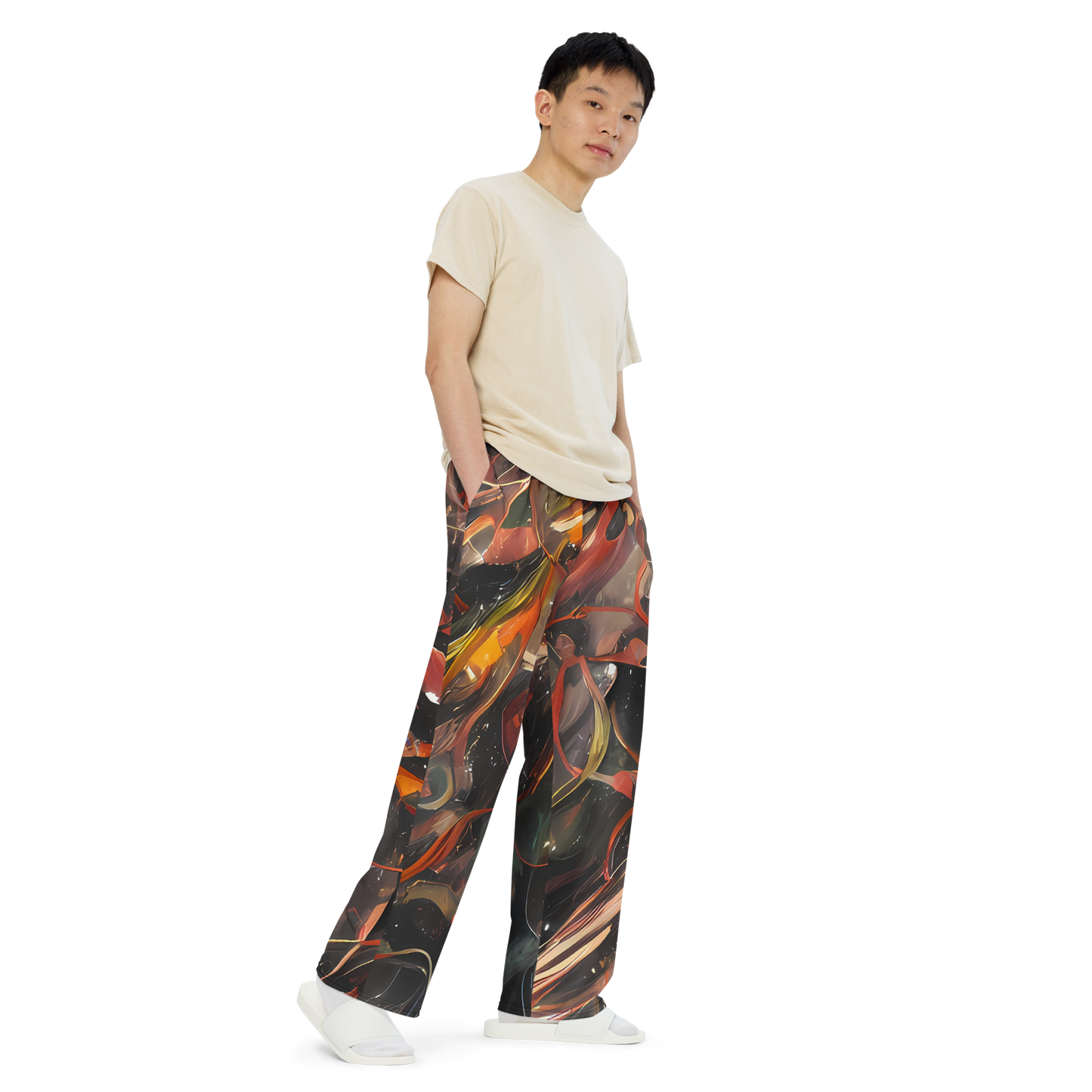 Wide-Leg Pants - Temporal Vortex