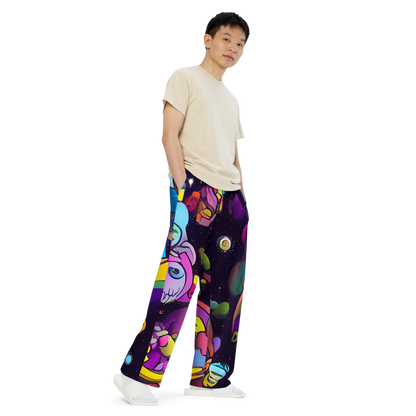 Wide-Leg Pants - Galactic Playground