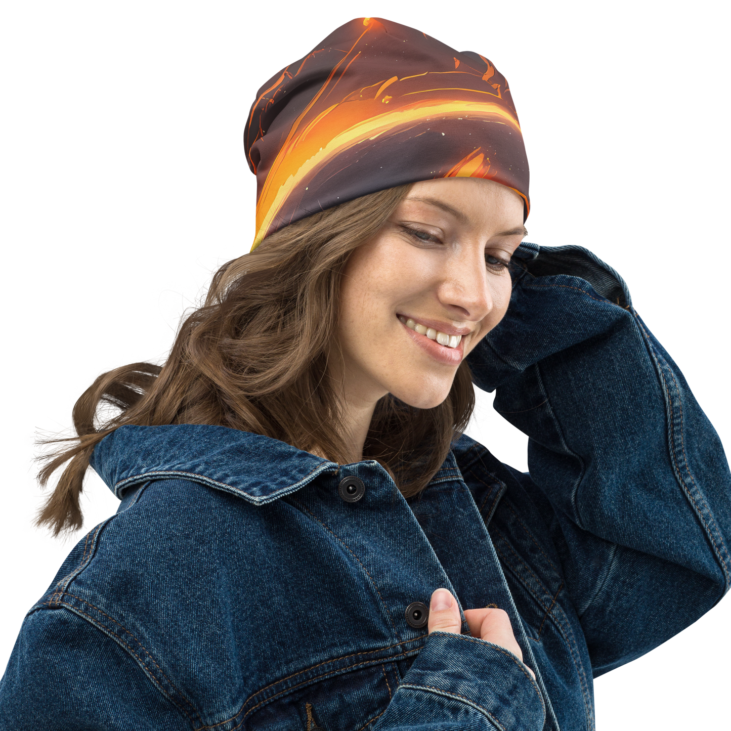 Beanie - Inferno Spirals