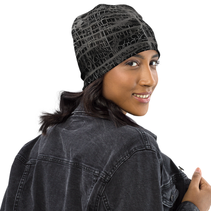 Beanie - Monochrome Mesh