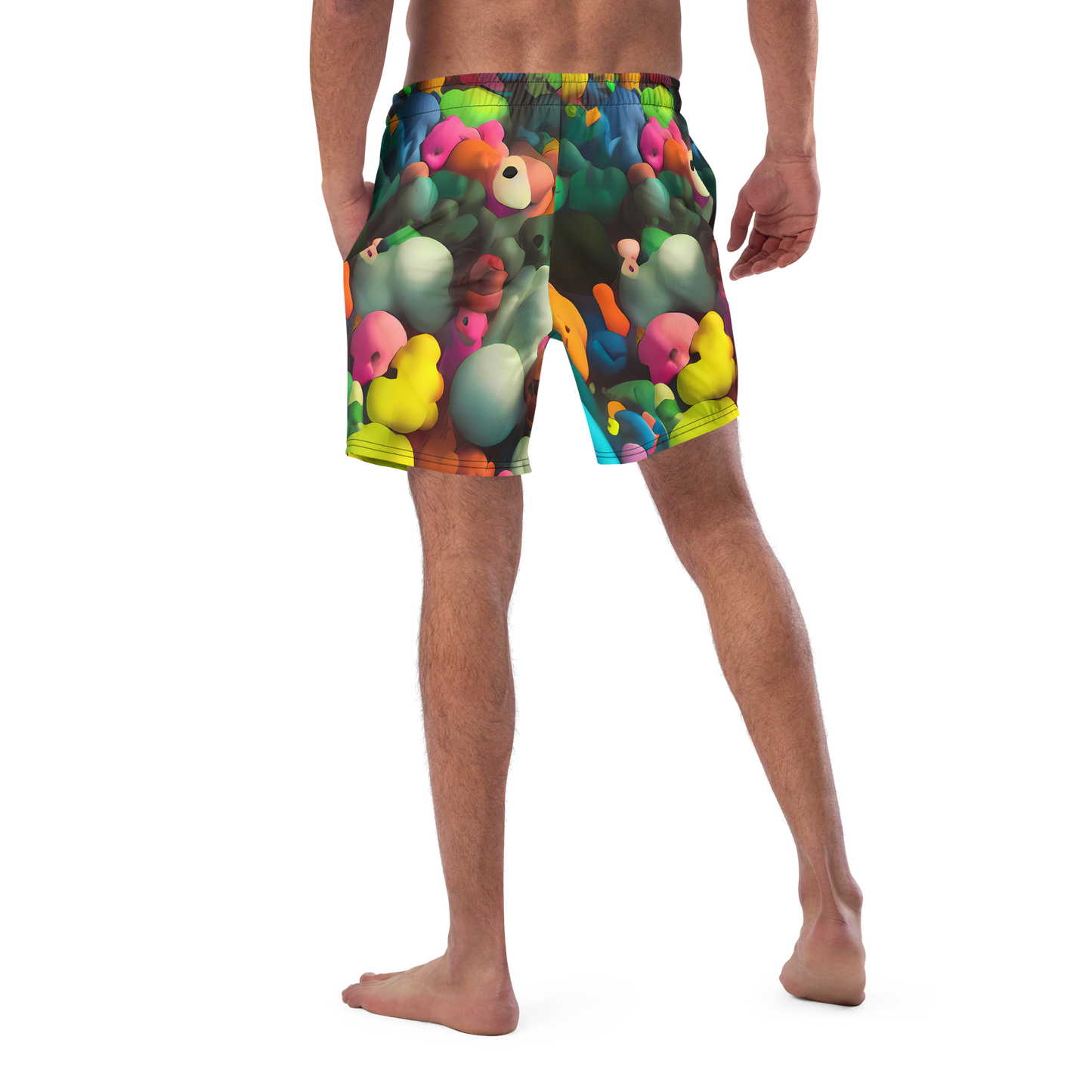 Swim Trunks - Bubble Pop Art