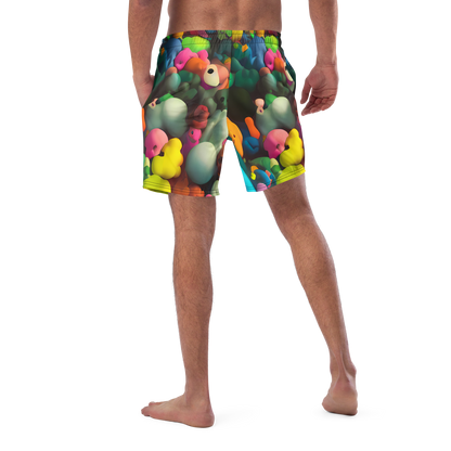 Swim Trunks - Bubble Pop Art