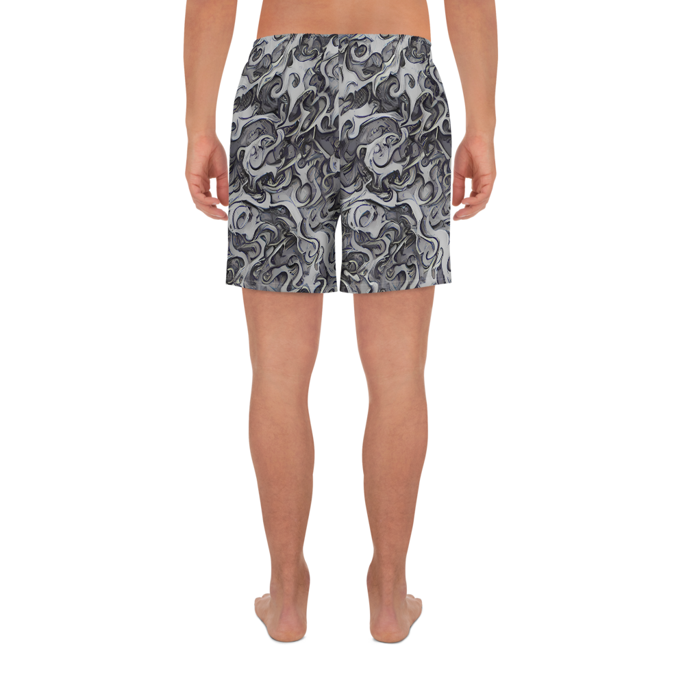 Men's Athletic Shorts - Mashburn Swirls