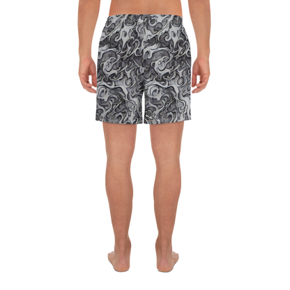 Men's Athletic Shorts - Mashburn Swirls