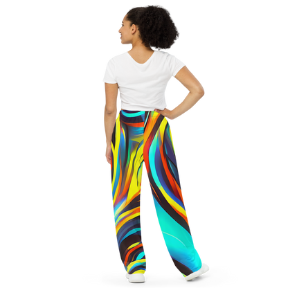 Wide-Leg Pants - Cyber Surge